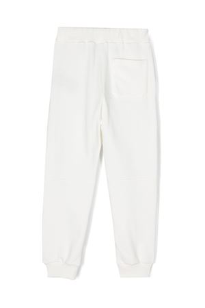 white cotton trackpants BALMAIN PARIS KIDS | BT6P00Z0001102